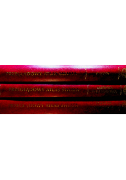 Przeglądowy atlas świata 3 tomy