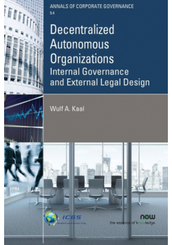 Decentralized Autonomous Organizations