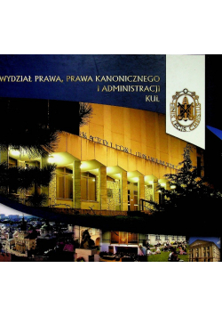 Wydział Prawa Prawa kanonicznego i administracji KUL
