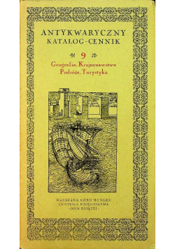 Antykwaryczny katalog cennik 9