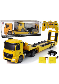 Laweta Mercedes Arocs żółta R/C 1:20 103cm