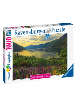 Puzzle 1000 Skandynawski krajobraz 2