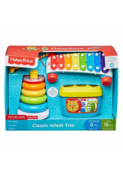 Fisher Price Classic Trio Pierwsze zabawki