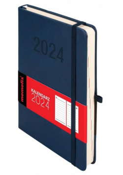 Kalendarz 2024 Memo A5 DNS granatowy