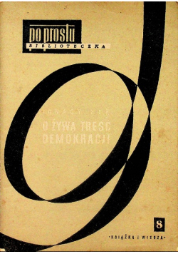 O żywą treść demokracji