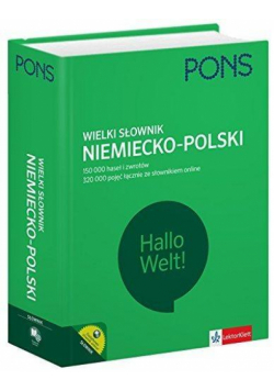 Wielki słownik niemiecko-polski PONS