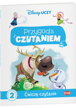 Disney Uczy Kraina Lodu Przygoda z czytaniem Ćwiczę czytanie