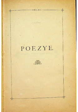 Gawalewicz poezye 1889 r.