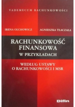 Rachunkowość finansowa w przykładach