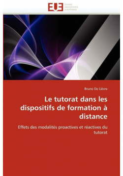 Le tutorat dans les dispositifs de formation à distance