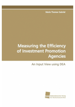 Measuring the Efficiency of Investment Promotion Agencies