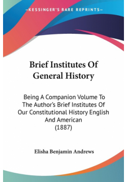 Brief Institutes Of General History