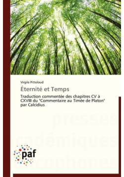 Éternité et temps