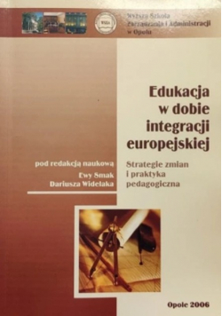 Edukacja w dobie integracji europejskiej