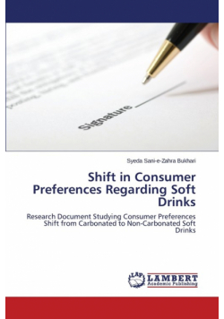 Shift in Consumer Preferences Regarding Soft Drinks