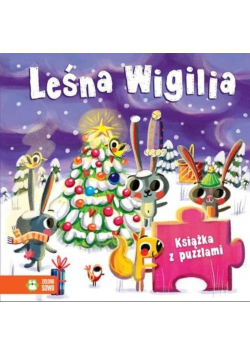Leśna Wigilia Książka z puzzlami