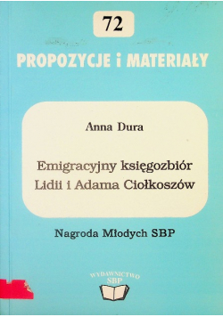 Emigracyjny księgozbiór Lidii i Adama Ciołkoszów