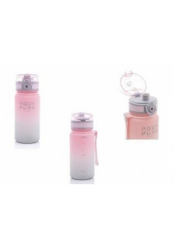 Bidon Aqua Pure 400ml pink/grey ASTRA