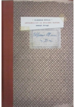 Ulysses Moore  Antykwariat ze starymi mapami