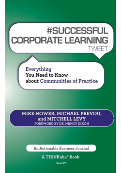 # SUCCESSFUL CORPORATE LEARNING tweet Book07