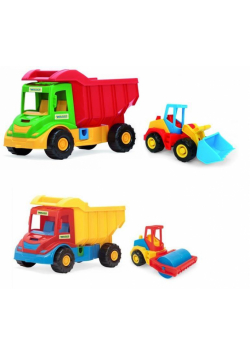Multi Truck z koparką / walcem