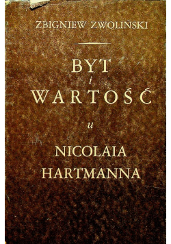 Byt i wartość u Nicolaia Hartmanna