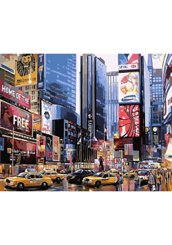 Malowanie po numerach - Manhattan 40x50cm