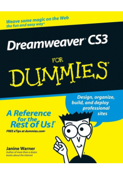Dreamweaver CS3 For Dummies