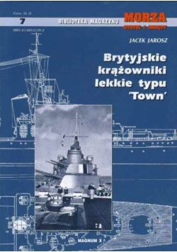 Morza statki i okręty Brytyjskie krążowniki lekkie ypu Town nr 7
