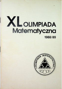 XL Olimpiada Matematyczna 1988 / 89