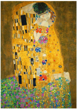 Puzzle 1000 Pocałunek, Gustav Klimt