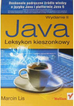 Java Leksykon kieszonkowy