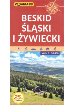 Mapa tur. - Beskid Śląski i Żywiecki 1:50 000