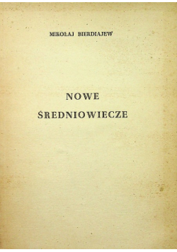 Nowe średniowiecze