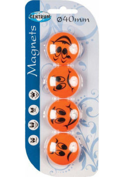 Magnesy do tablicy suchościeralnej 40mm 4 szt.