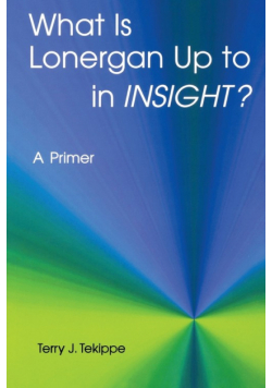 What Is Lonergan Up to in "insight"?