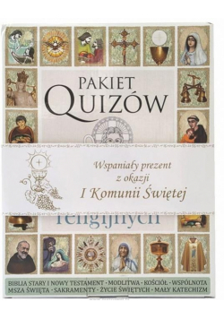 Pakiet Quizów Religijnych 3DVD + CD
