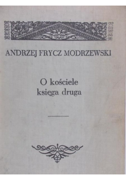 O kościele księga druga