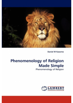 Phenomenology of Religion Made Simple
