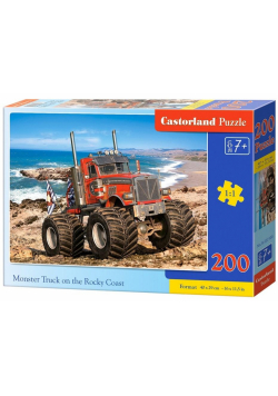 Puzzle 200 Monster Truck CASTOR