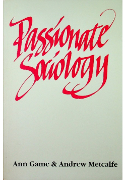 Passionate Sociology