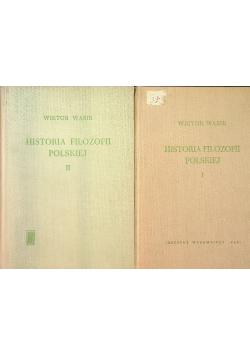 Historia filozofii polskiej Tom 1 i 2