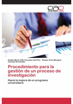 Procedimiento para la gestión de un proceso de investigación