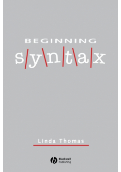 Beginning Syntax