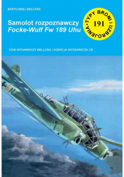 Samolot rozpoznawczy Focke-Wulf Fw 189 Uhu
