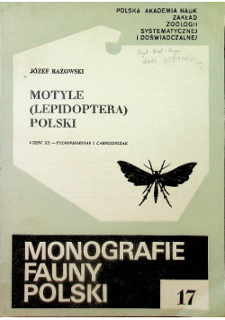 Monografie fauny Polski 17 Motyle