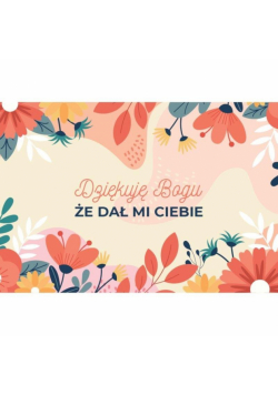 Magnes na lodówkę - Dziękuję Bogu