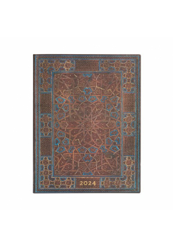 Kalendarz Paperblanks 2024 Midnight Star Ultra tygodniowy VER Flexi
