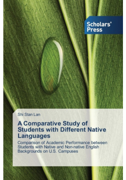 A Comparative Study of Students with Different Native Languages