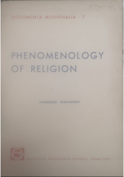 Phenomenology of Religion